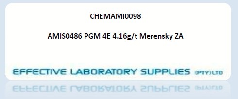 CHEMAMI0098 AMIS0486 PGM 4E 4.16g/t Merensky ZA - Image 1